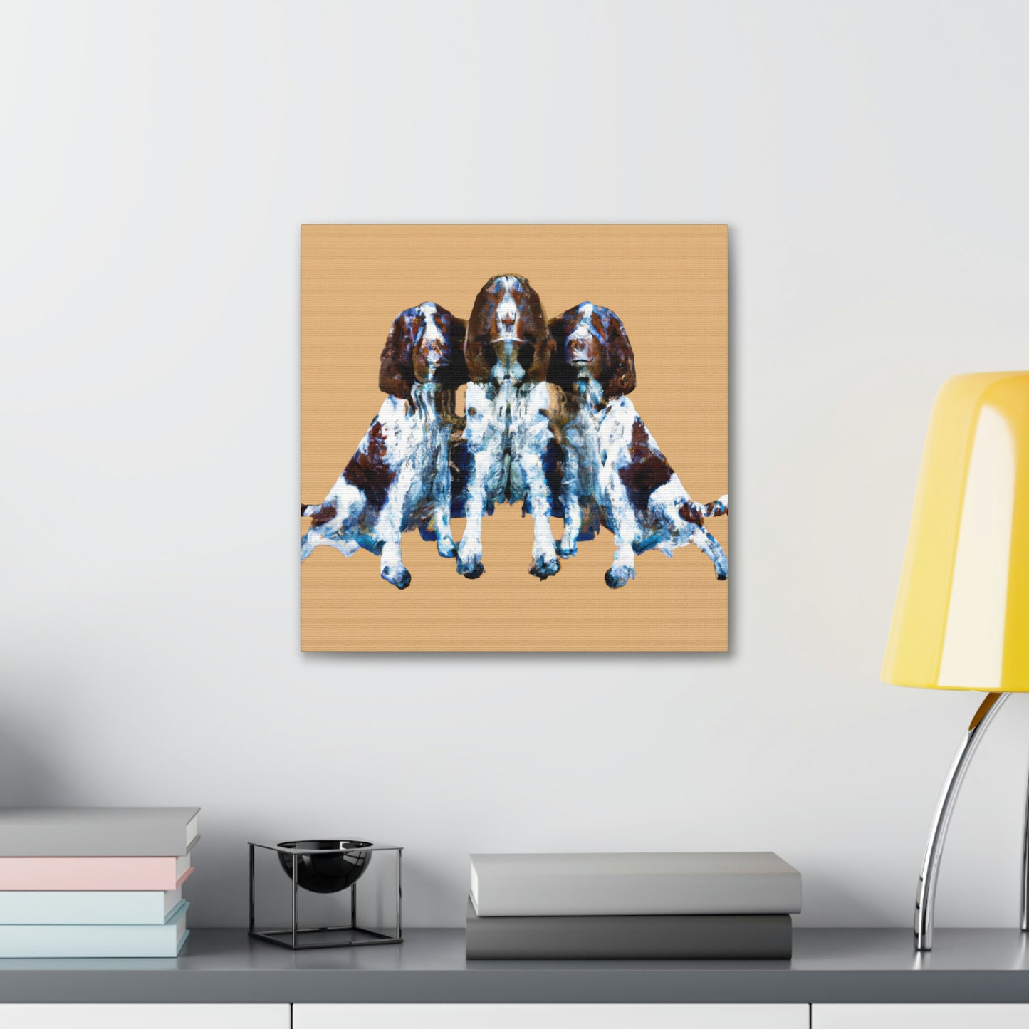 "Proud Springer Spaniel" - Canvas