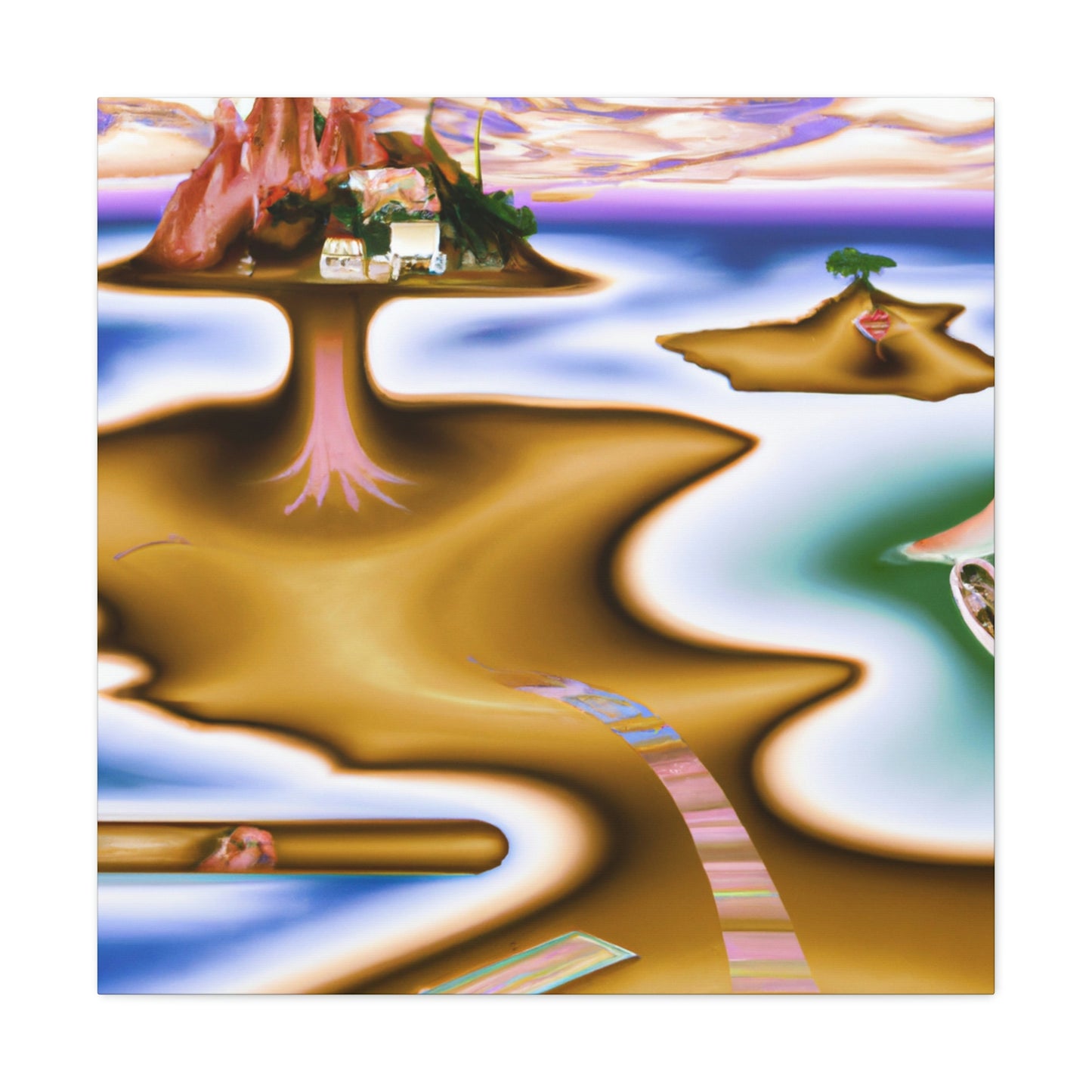 Island of the Mysterious - Canvas