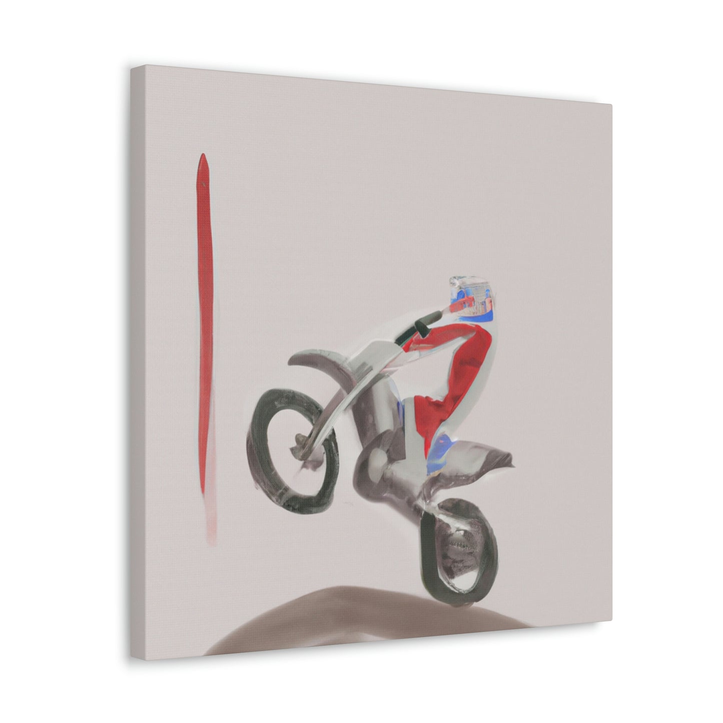 "Motocross and Minimalism" - Canvas