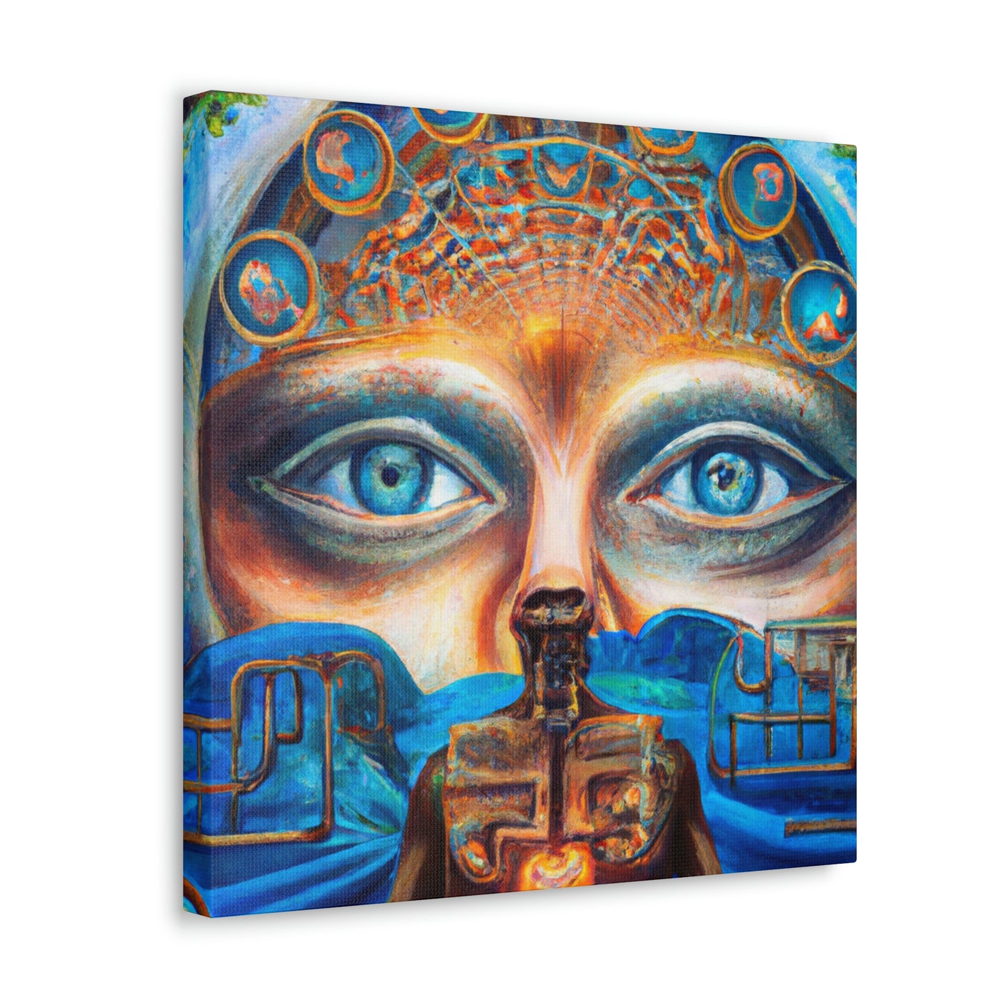 Intelligence's Surreal Tunnel - Canvas