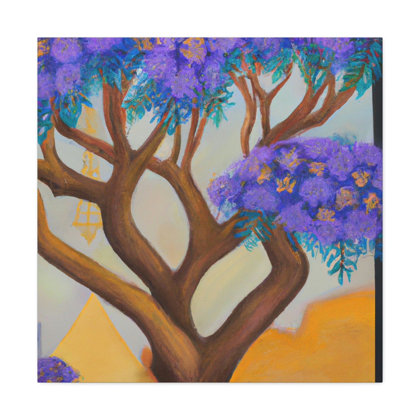 "Jacaranda Dreamscape" - Canvas