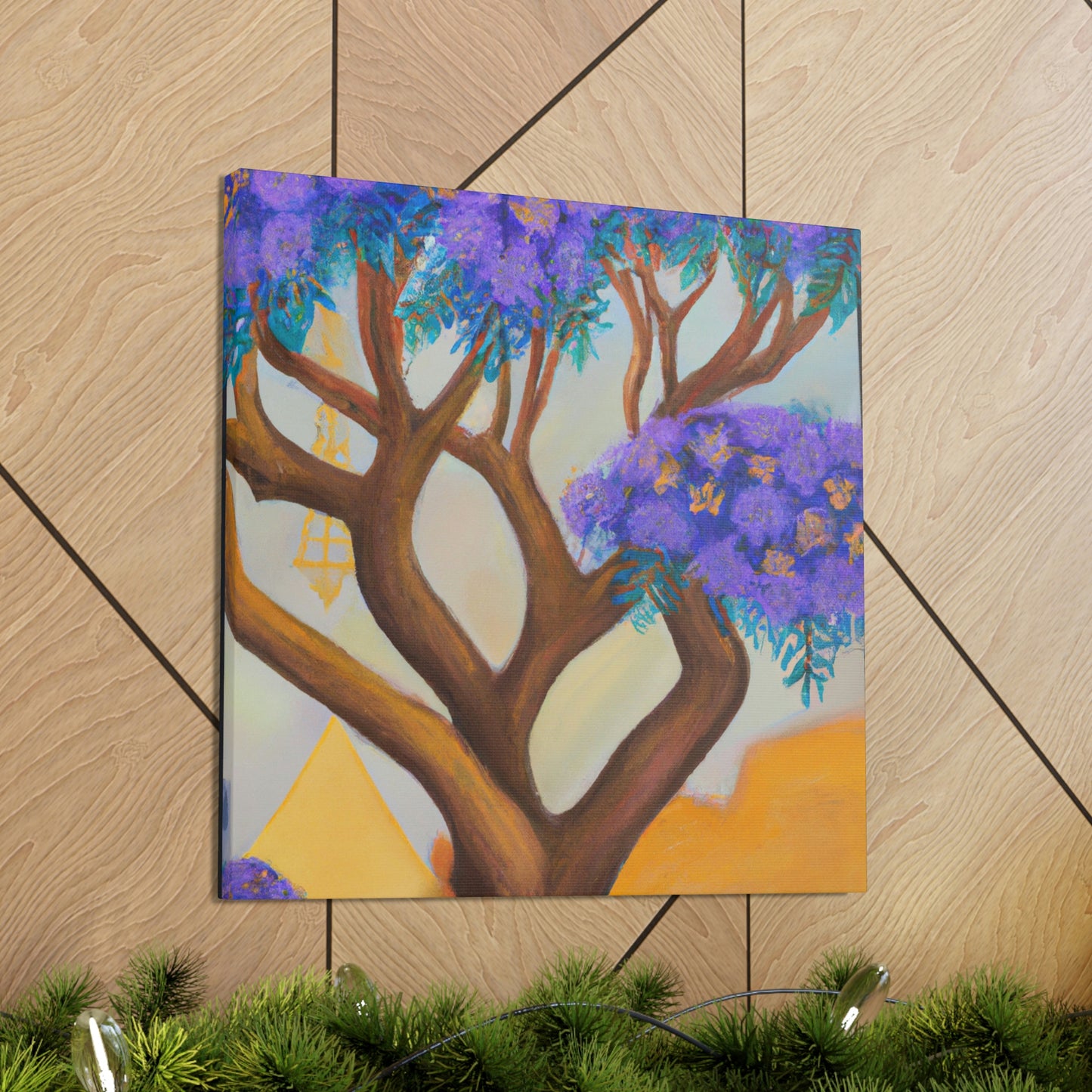 "Jacaranda Dreamscape" - Canvas