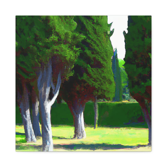 Cyprus Tree Dreamscape - Canvas