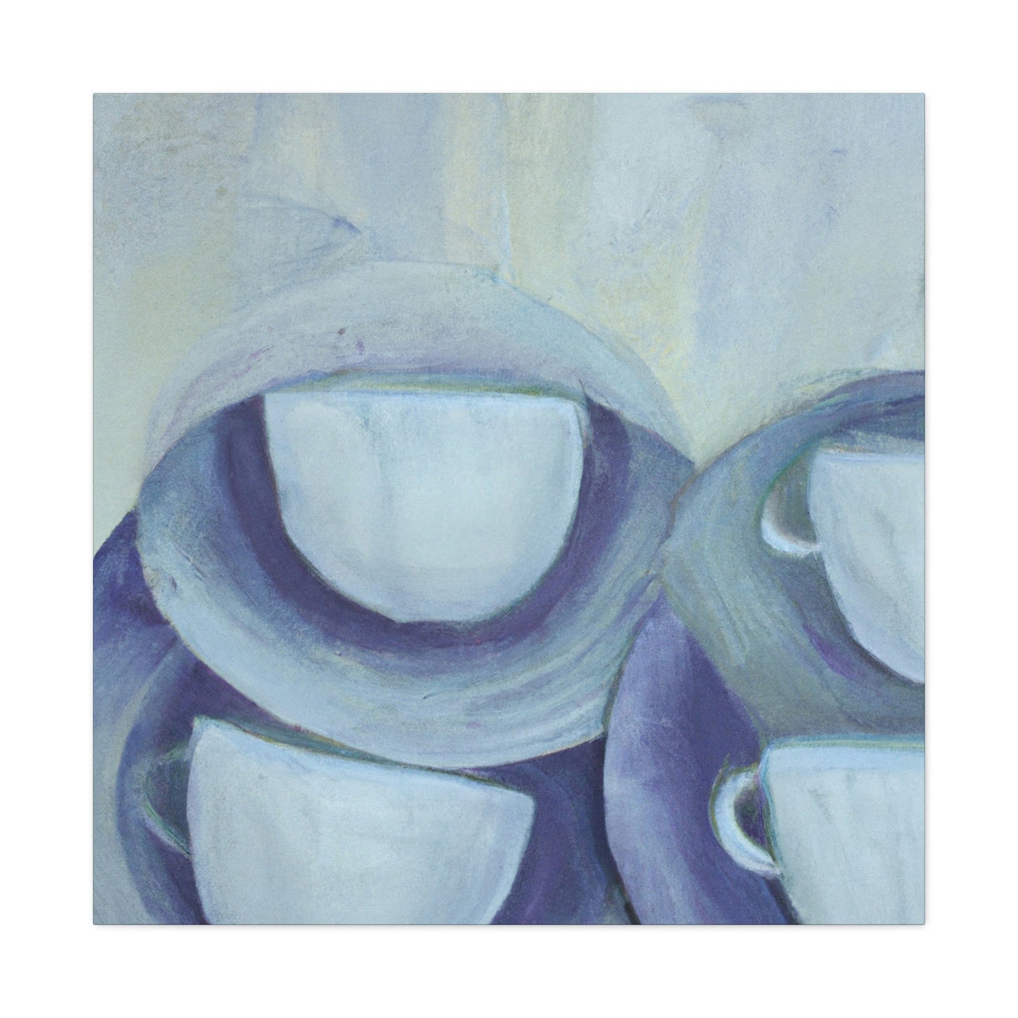 Tea in Timely Cups - Canvas