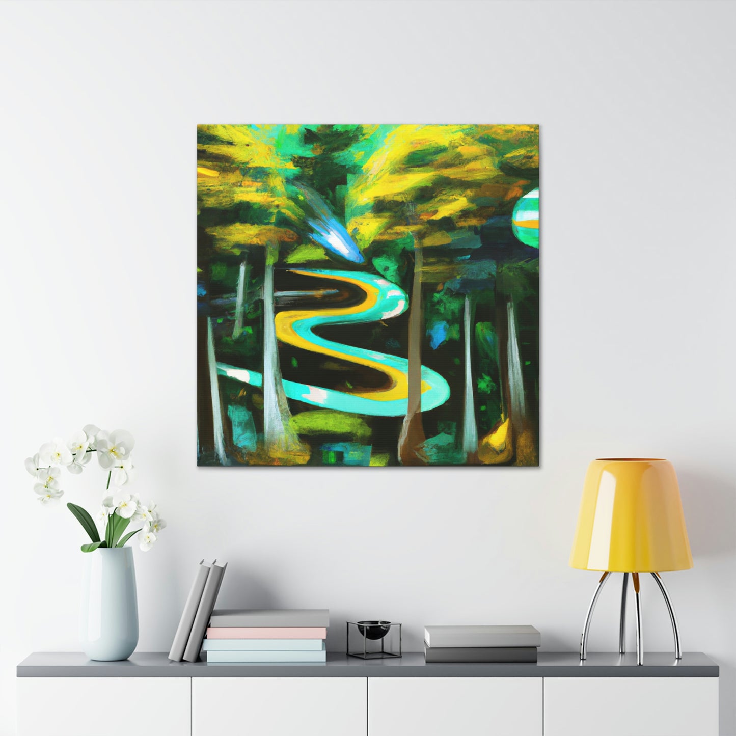 "Forest of Reflection" - Canvas