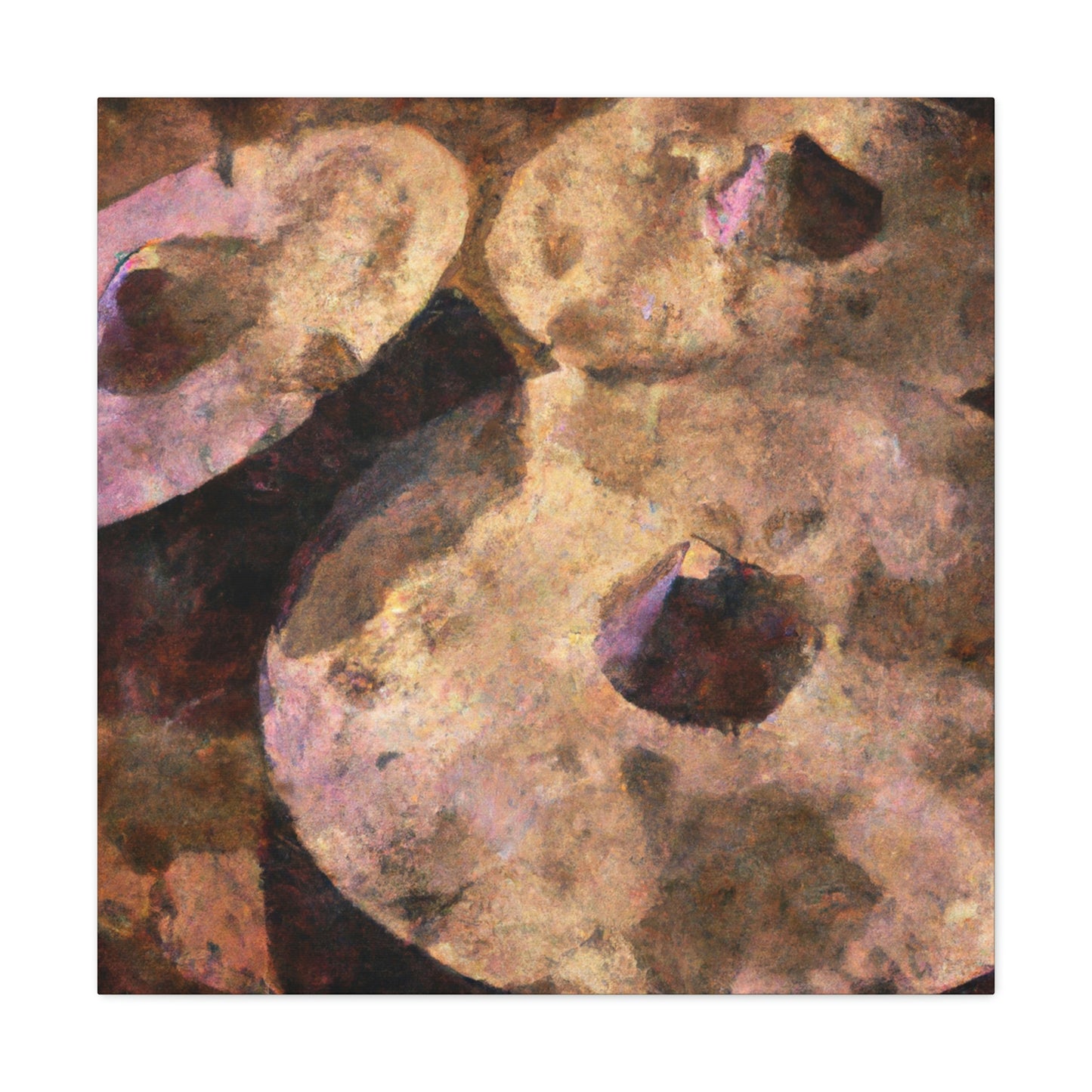 "Cymbal Reflections: Abstract" - Canvas