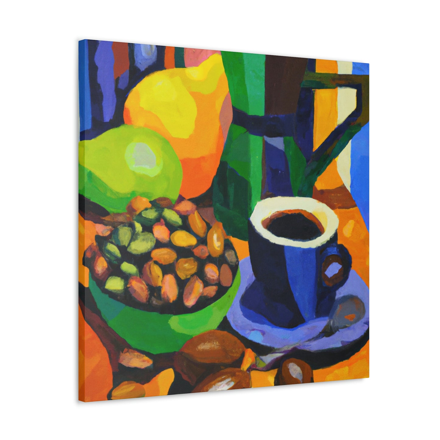 Coffee in Fauvism - Canvas