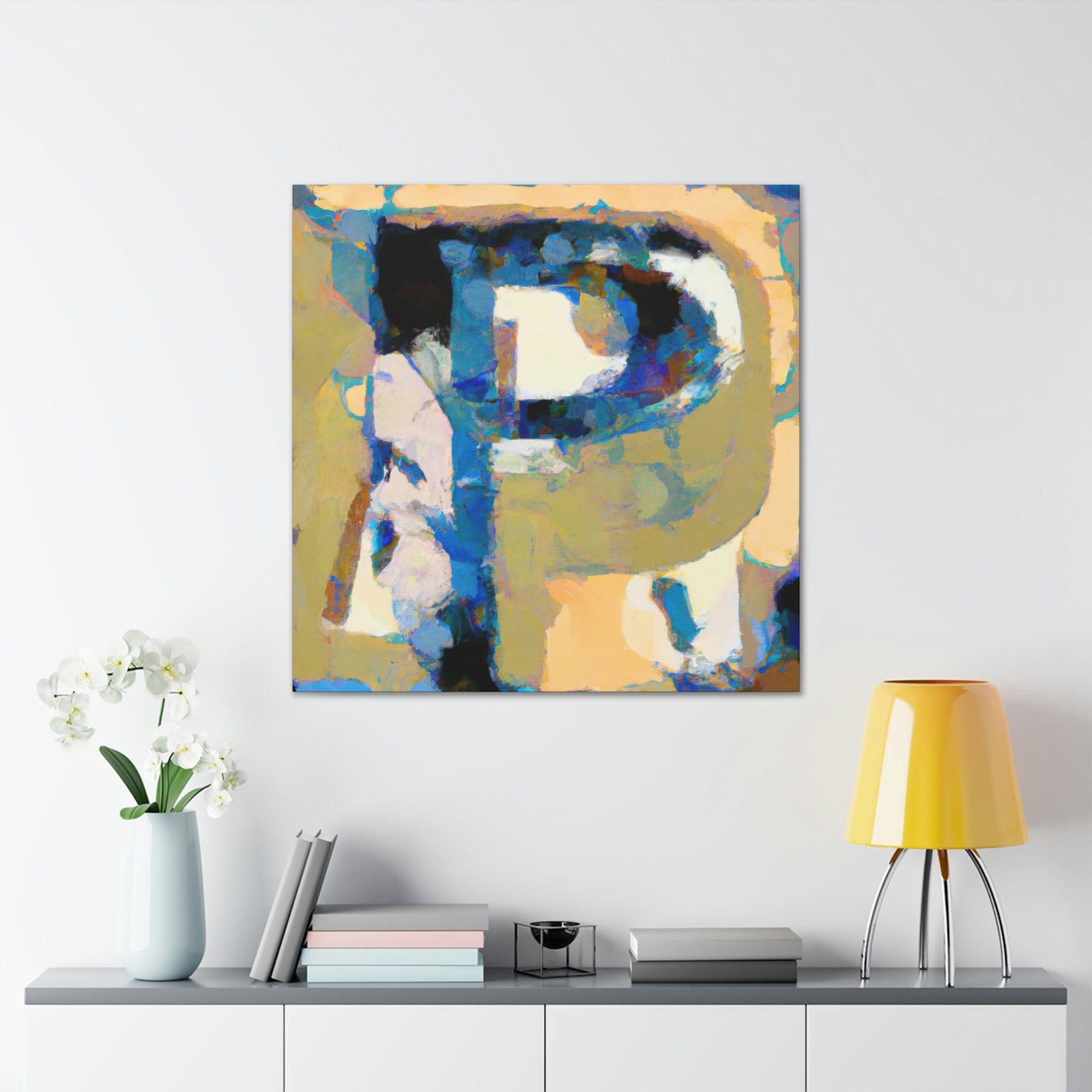 The Painted Portrait - Canvas