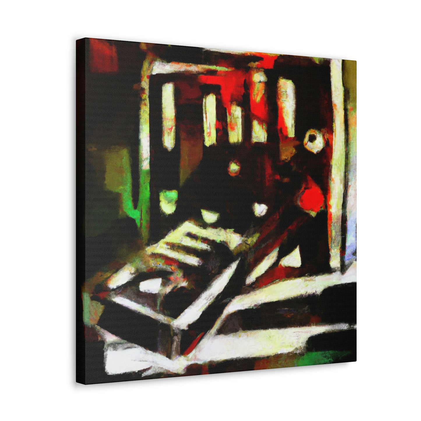 Harmonica Expressionism Joy - Canvas