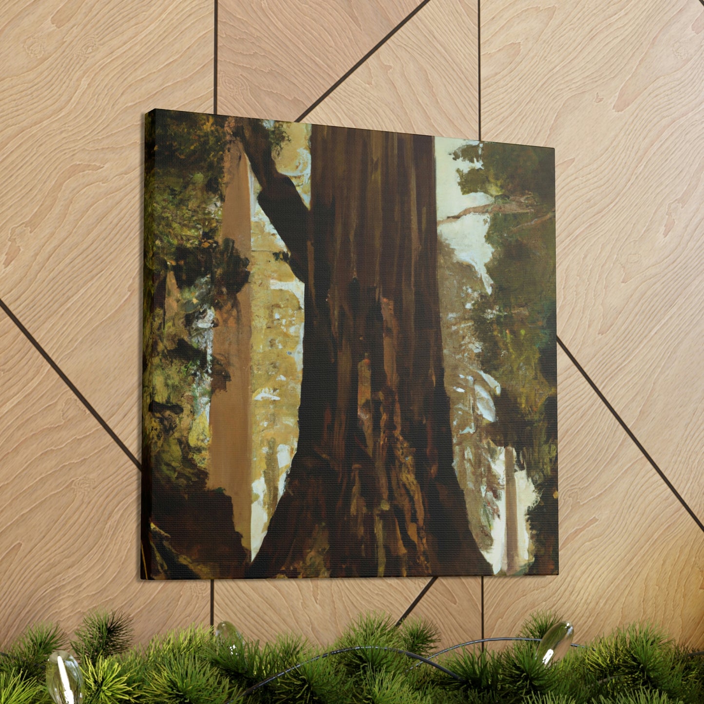 "Redwood's Eternal Splendor" - Canvas