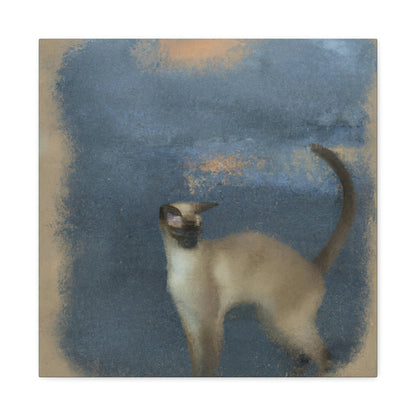 Siamese Art Deco - Canvas