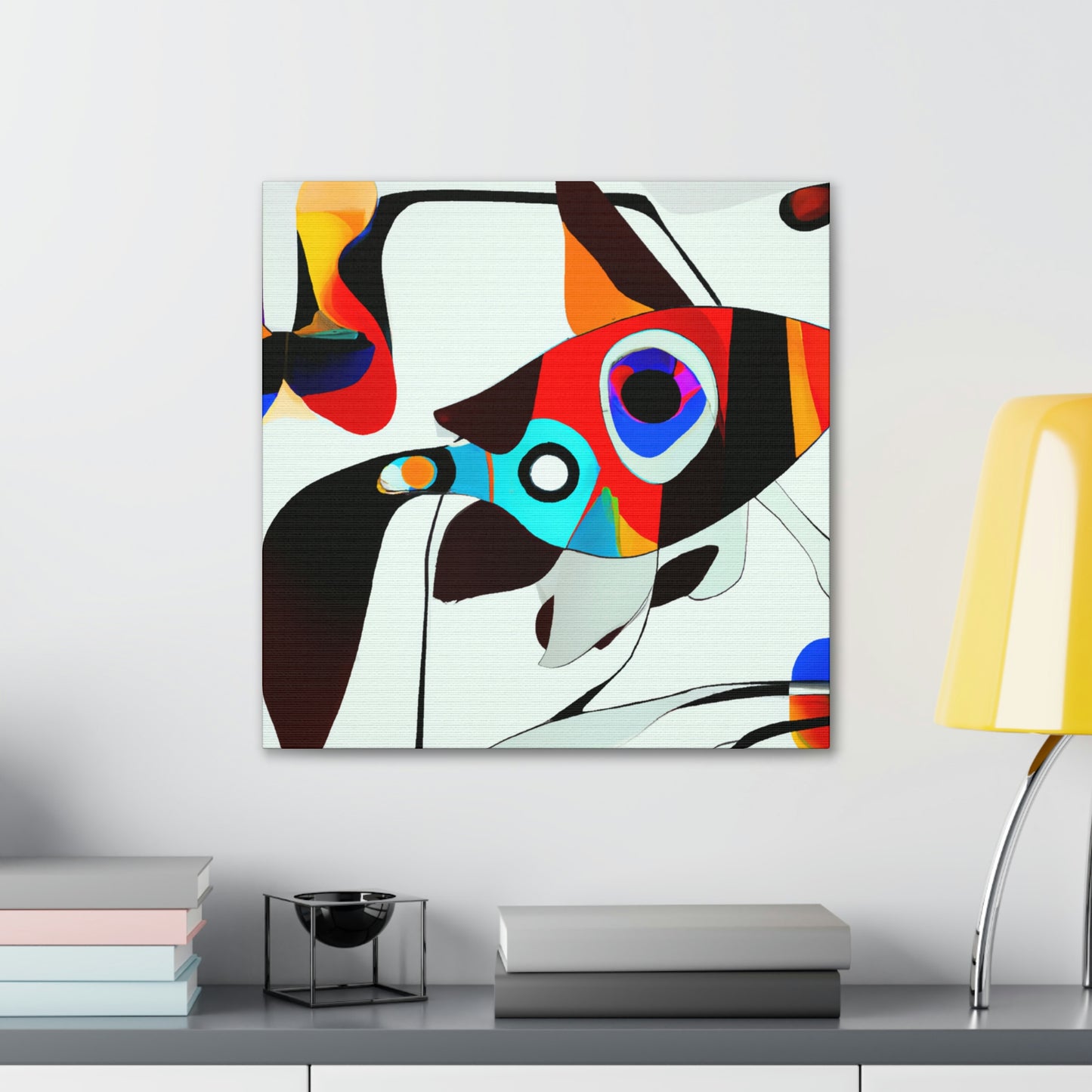 Guppy in Art Deco - Canvas