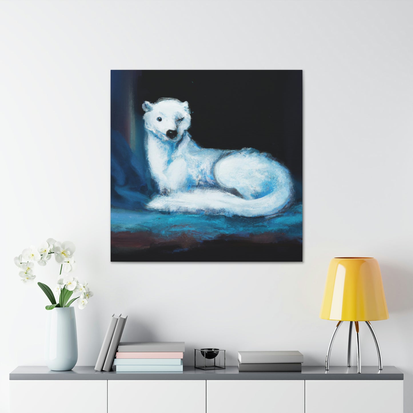 Ermine Regal Splendor - Canvas