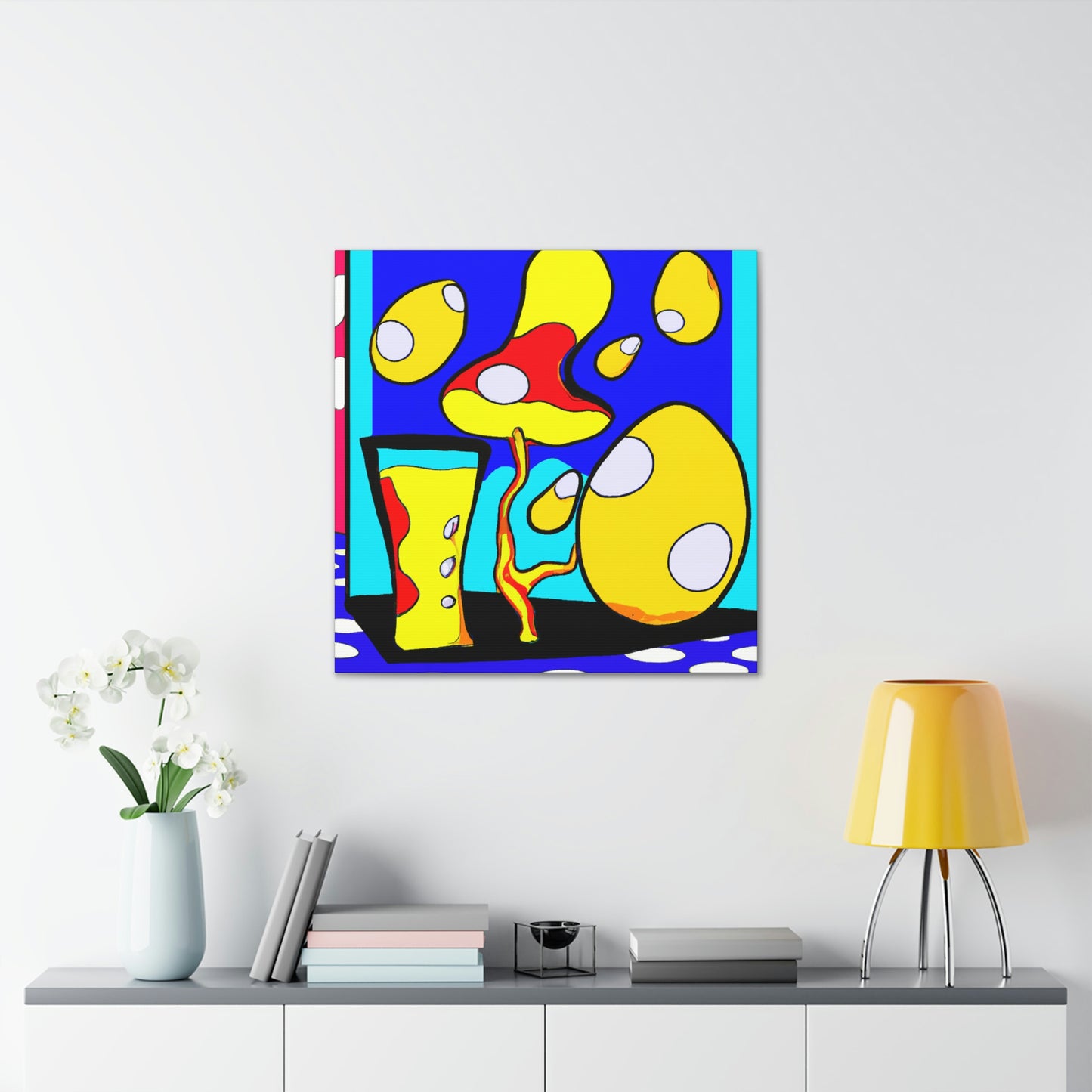 Eggs in Technicolor - Canvas