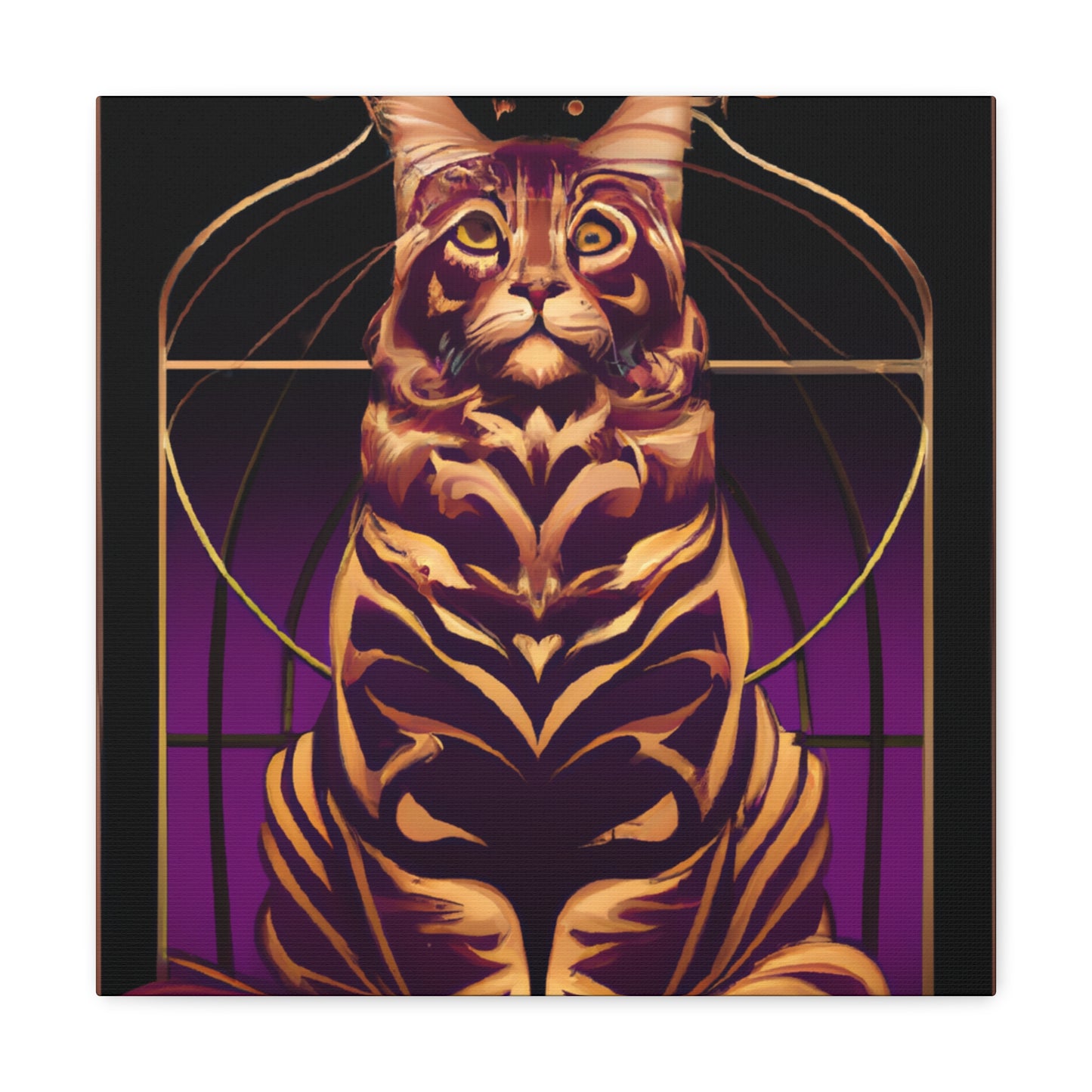 Mystic Maine Coon Cascade - Canvas