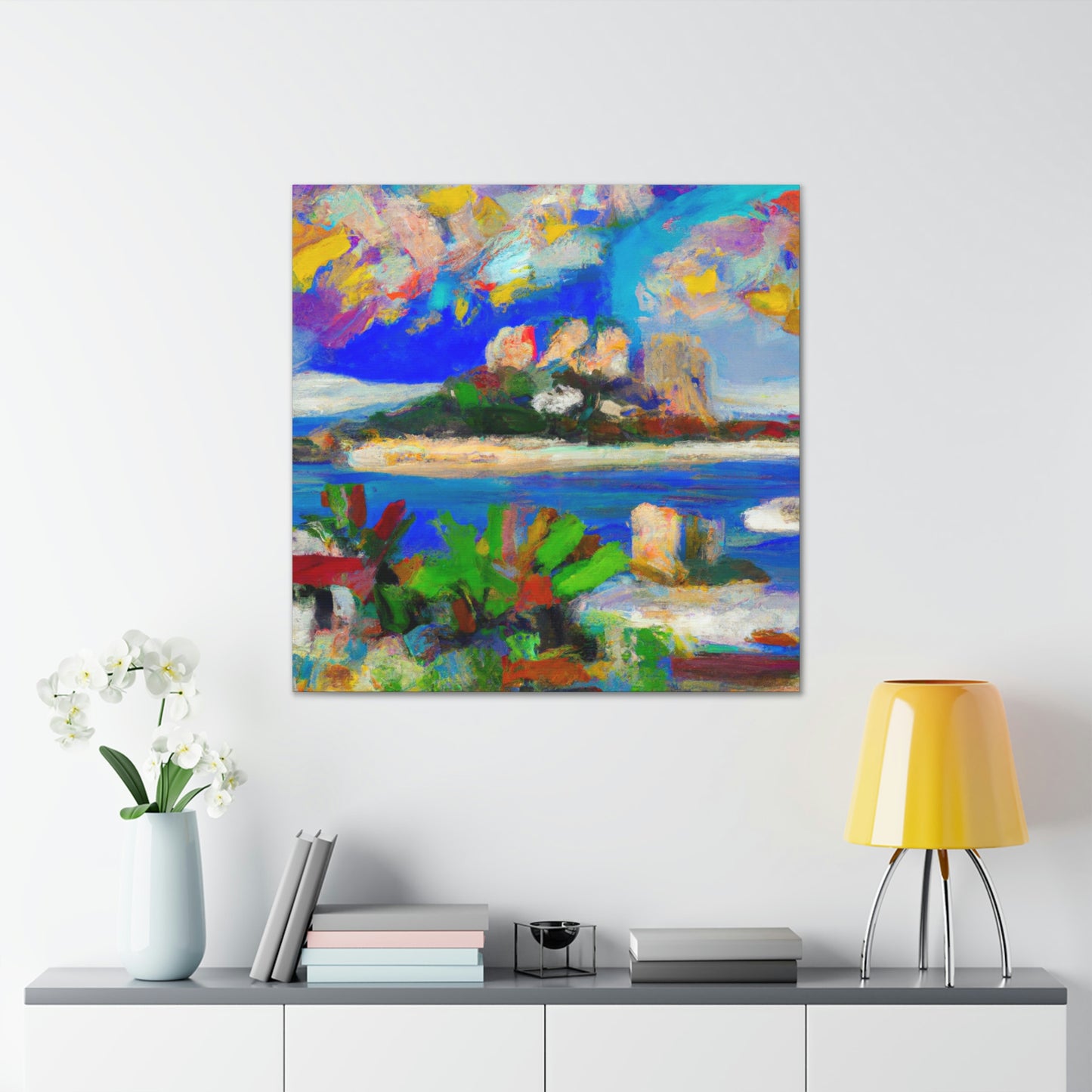 Island of Expressionism - Canvas