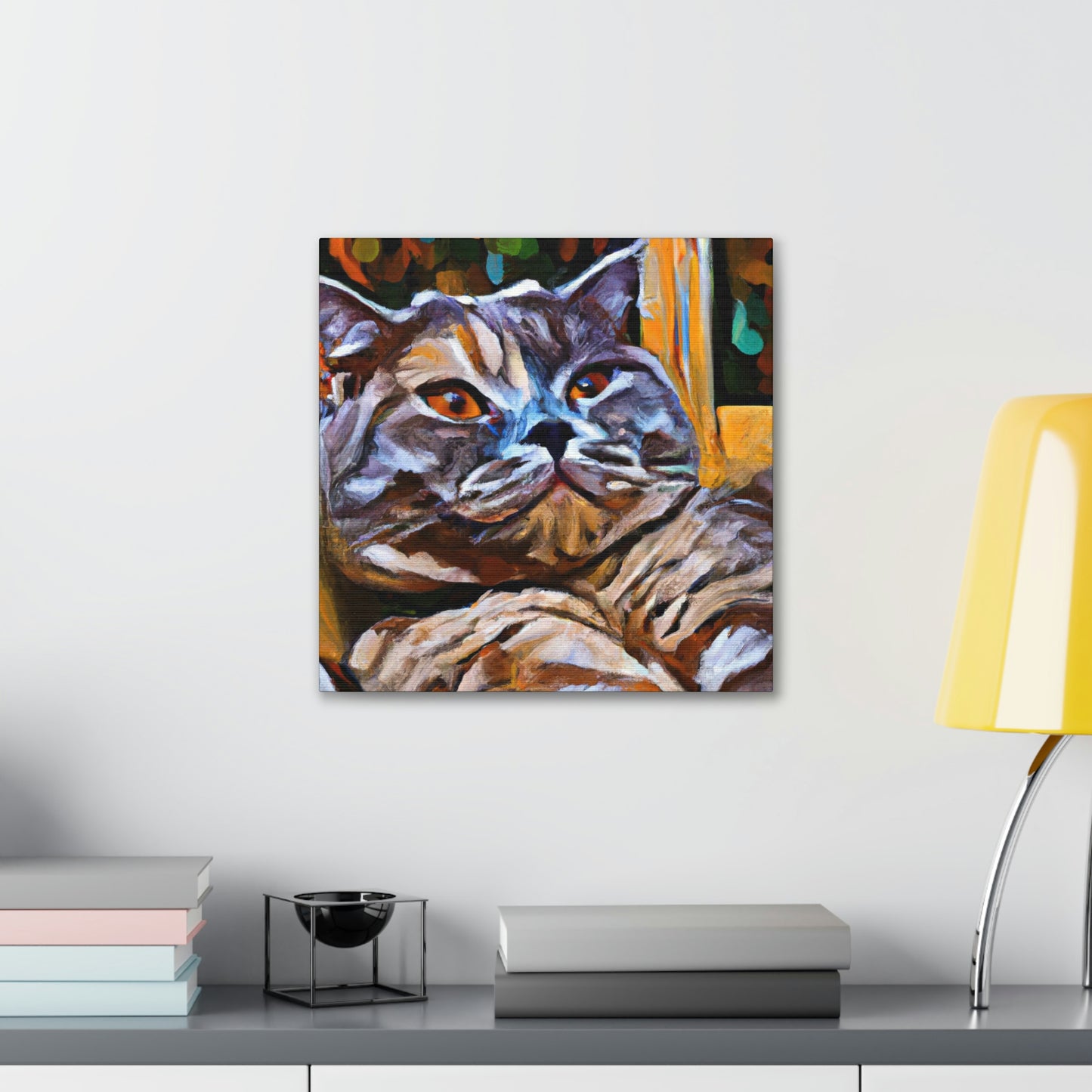 British Shorthair Impression - Canvas