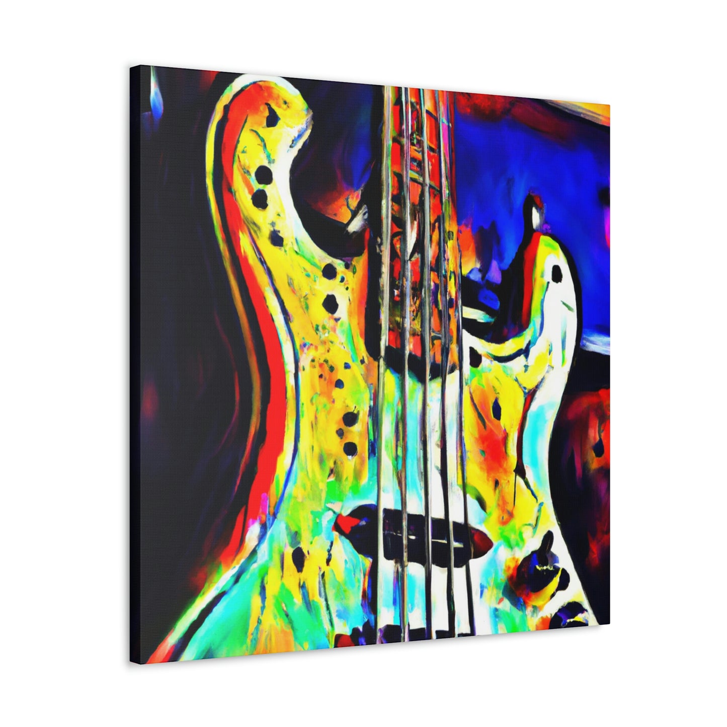 Groove of the Bass - Canvas