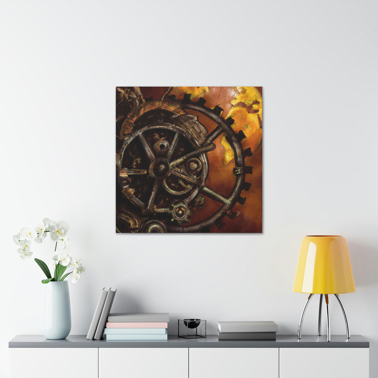 "Earth's Steampunk Legacy" - Canvas