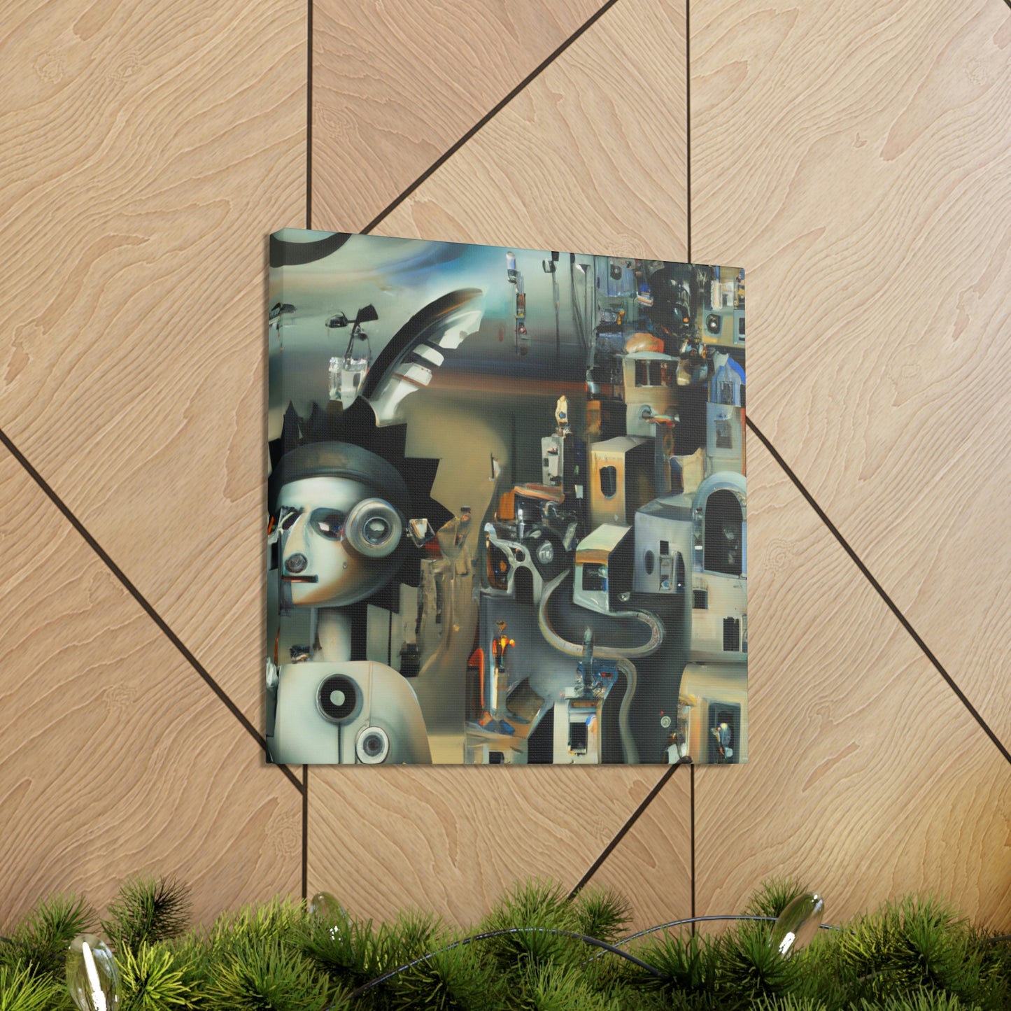 Craftsman Abstraction - Canvas