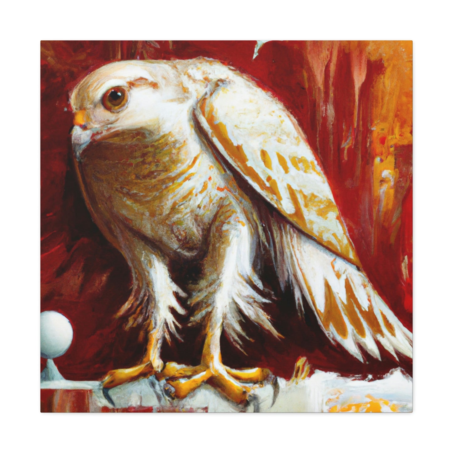 "Hawk of Neoclassicism" - Canvas