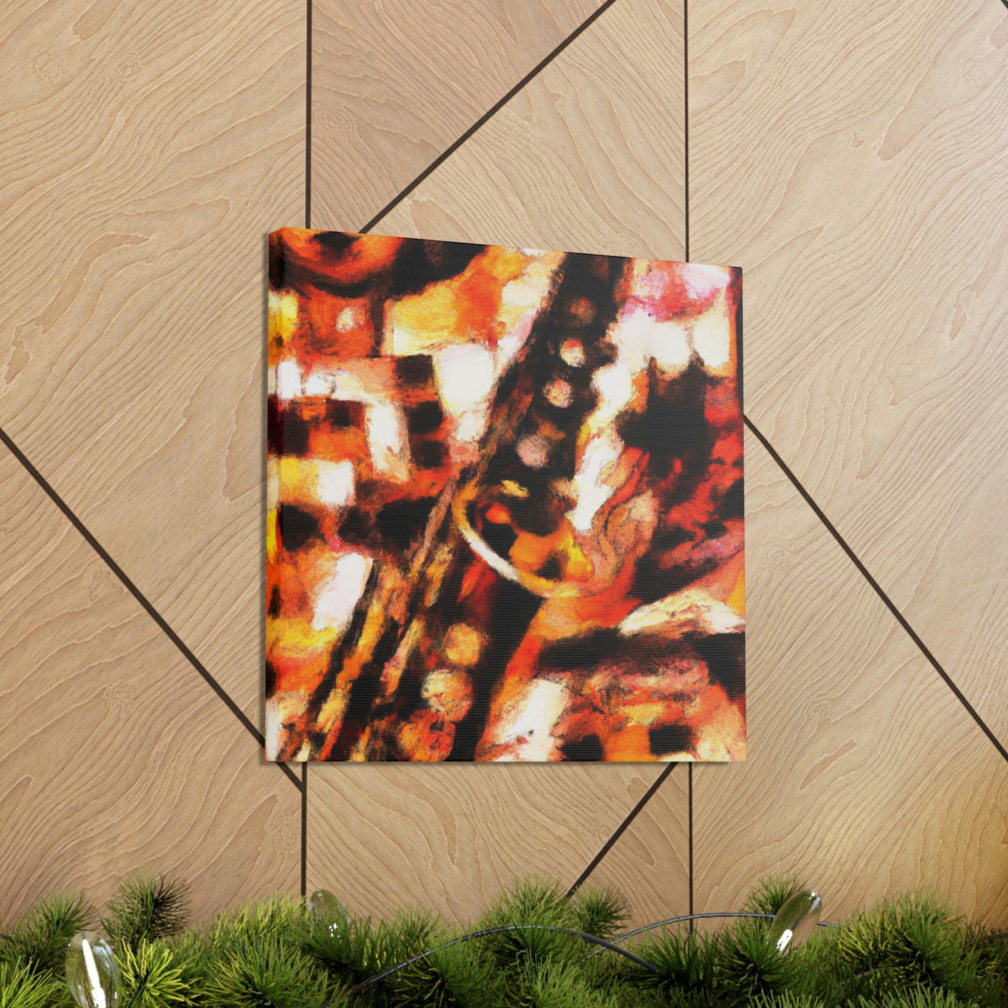 "Clarinet in Expressionism" - Canvas