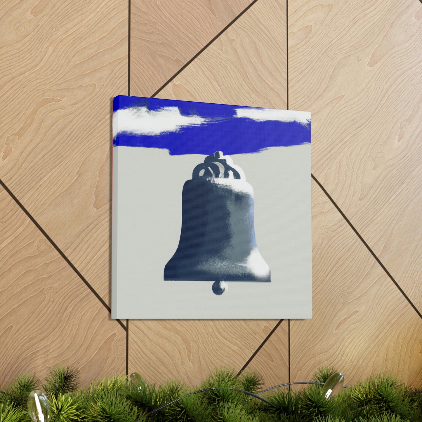 "Liberty Bell Minimalism" - Canvas