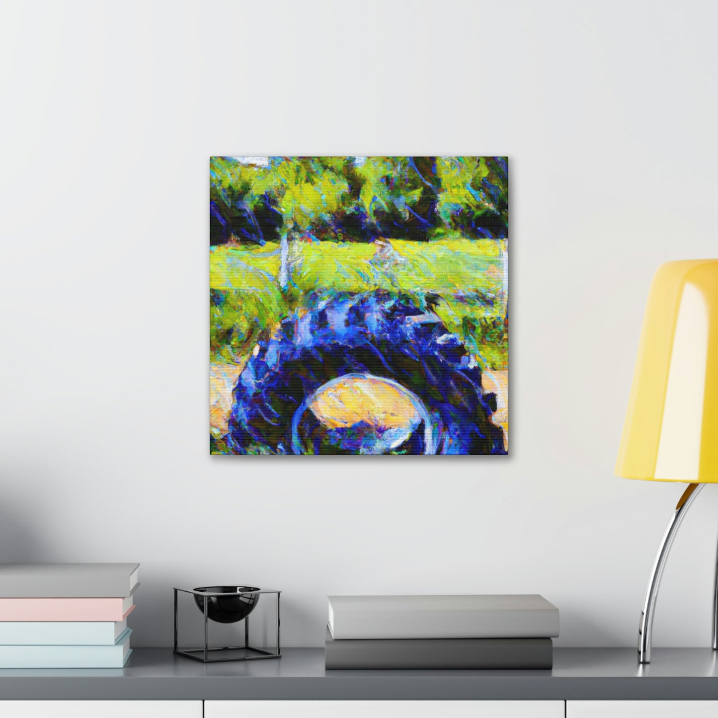 Tire in Impressionism - Canvas