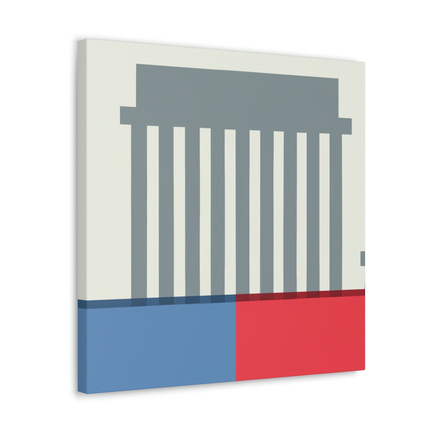 Lincoln Memorial Simplicity - Canvas