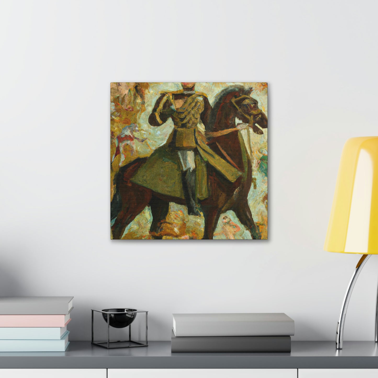 "The Cavalry Charge" - Canvas