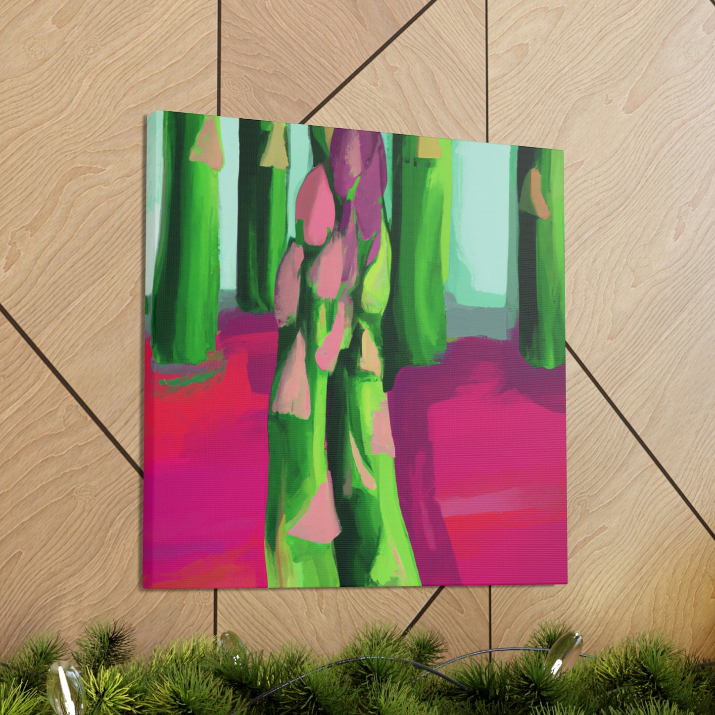 Asparagus of Abstraction - Canvas