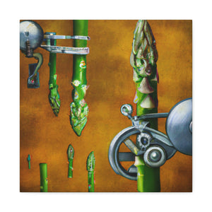 Asparagus in Steampunk - Canvas