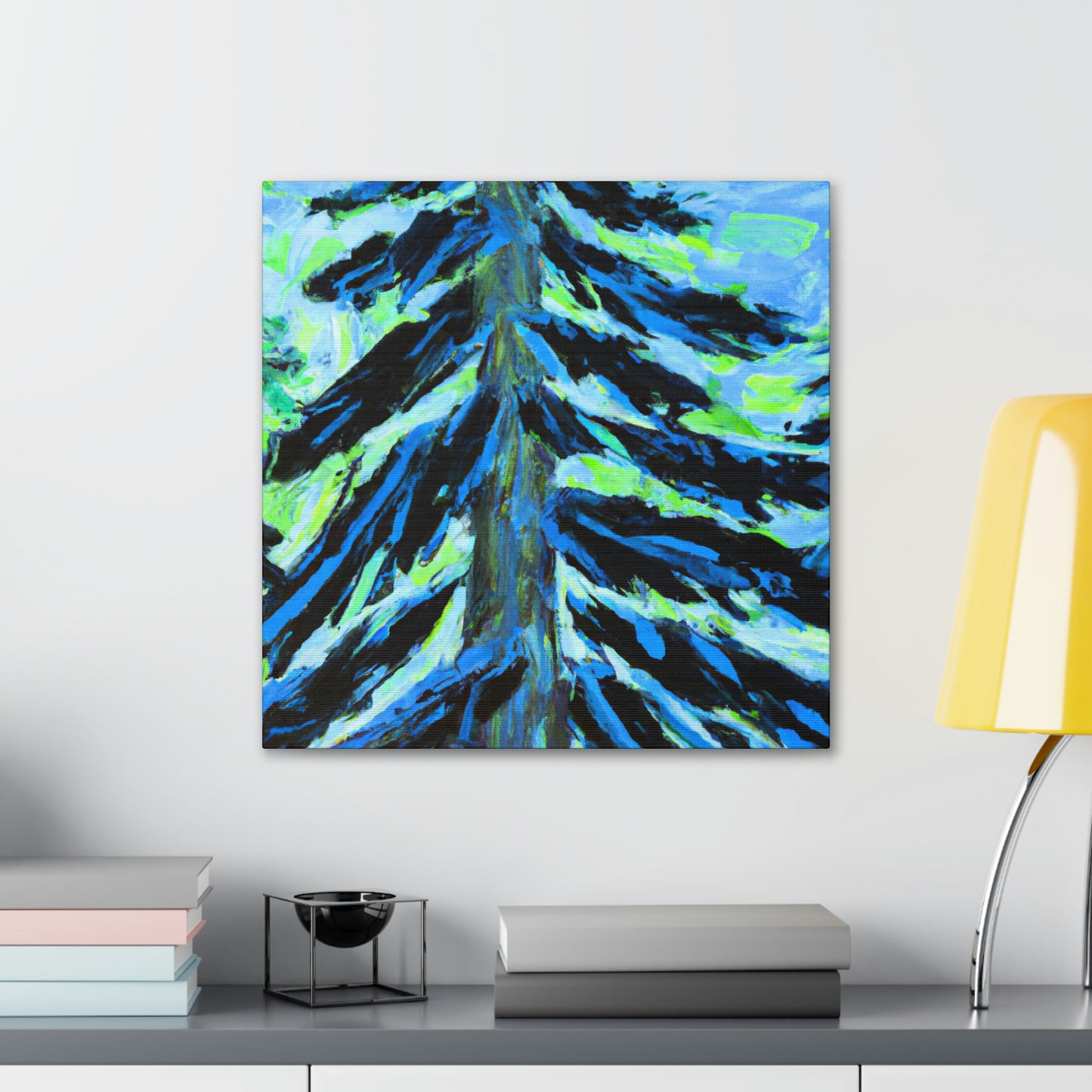 Spruce Tree Splendor - Canvas