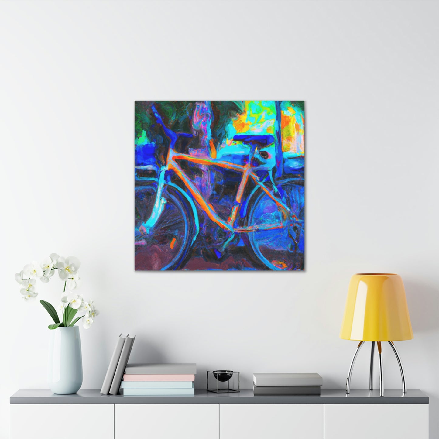 Ride The Bicycle Joy - Canvas