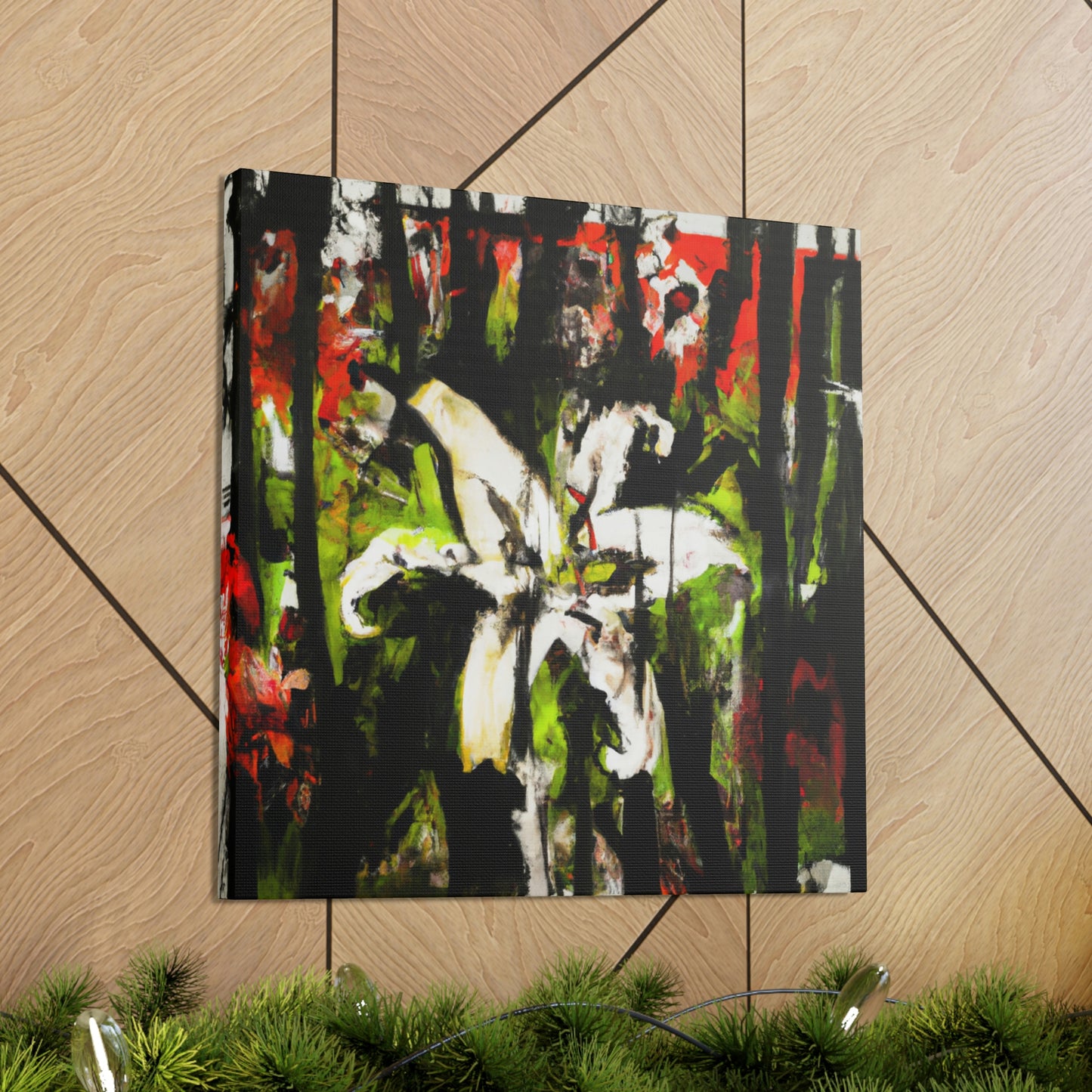 Lily in Expressionism - Canvas