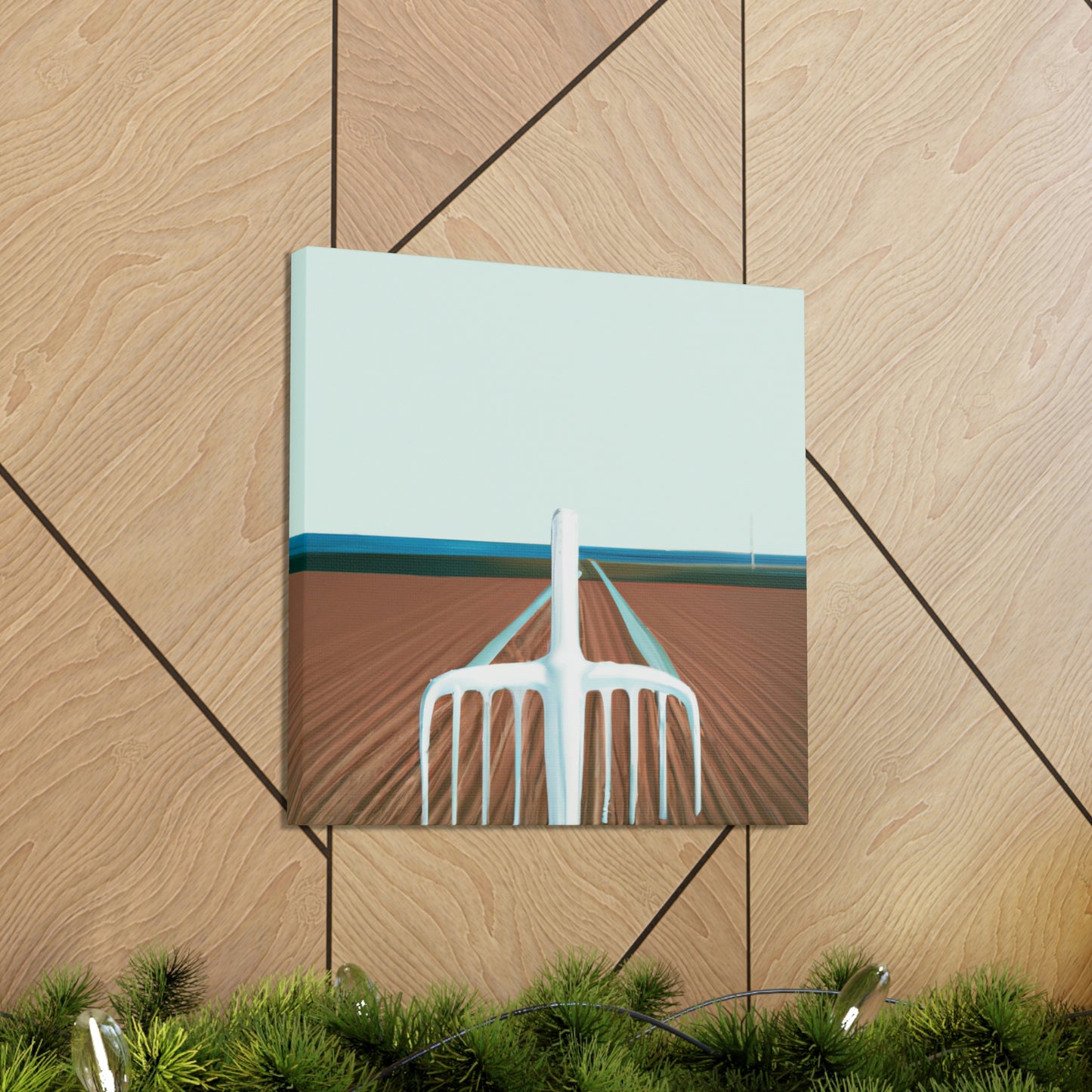 "Pitchfork in Surrealism" - Canvas