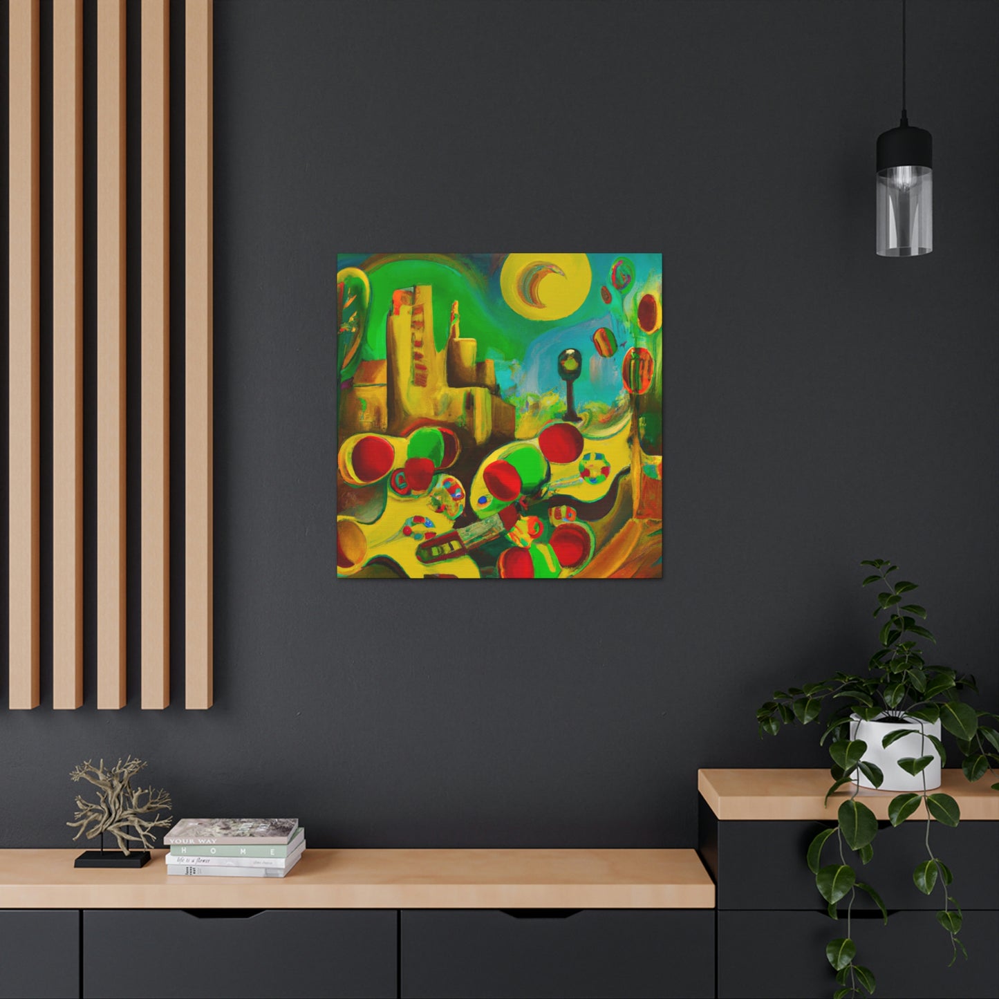 Rattle of Maracas - Canvas