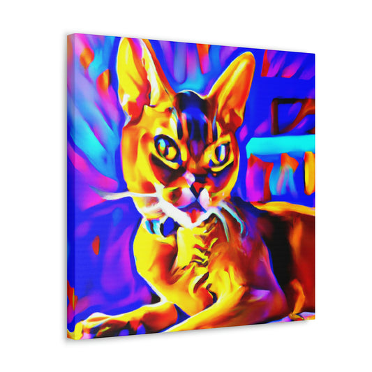 Abyssinian Pop Splendor - Canvas