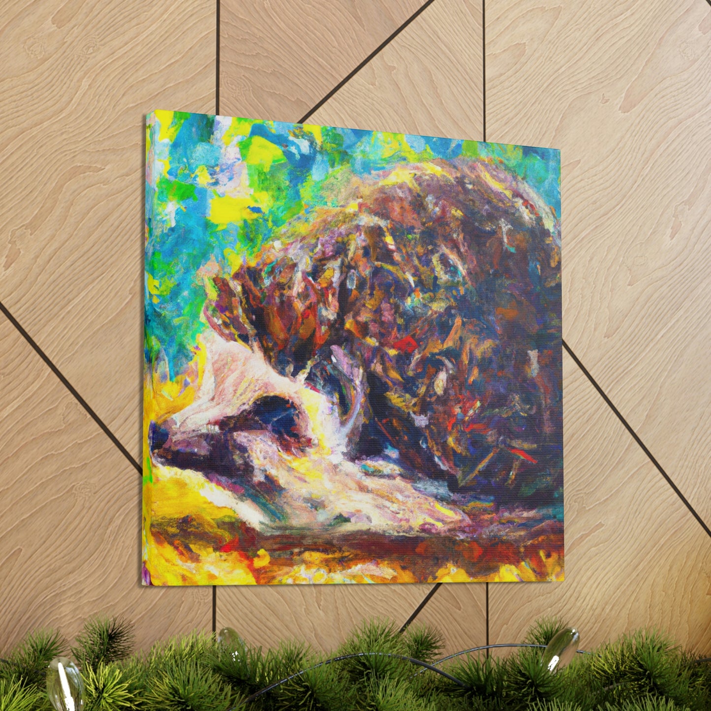 Hedgehogs In Impressionism - Canvas