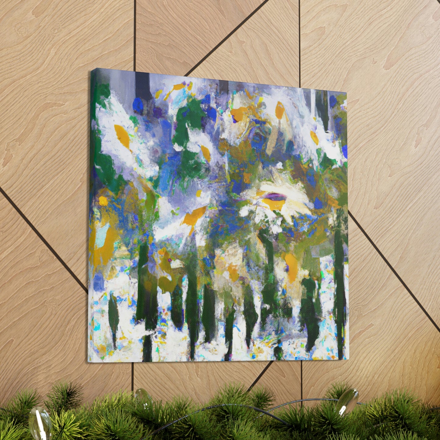 Daisy in Abstraction - Canvas