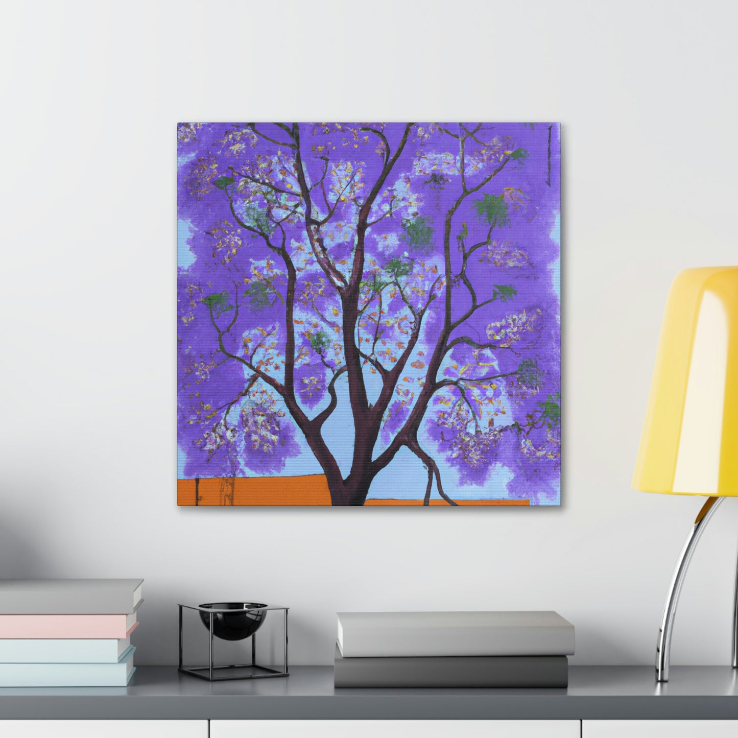 Cascading Jacaranda Joy - Canvas