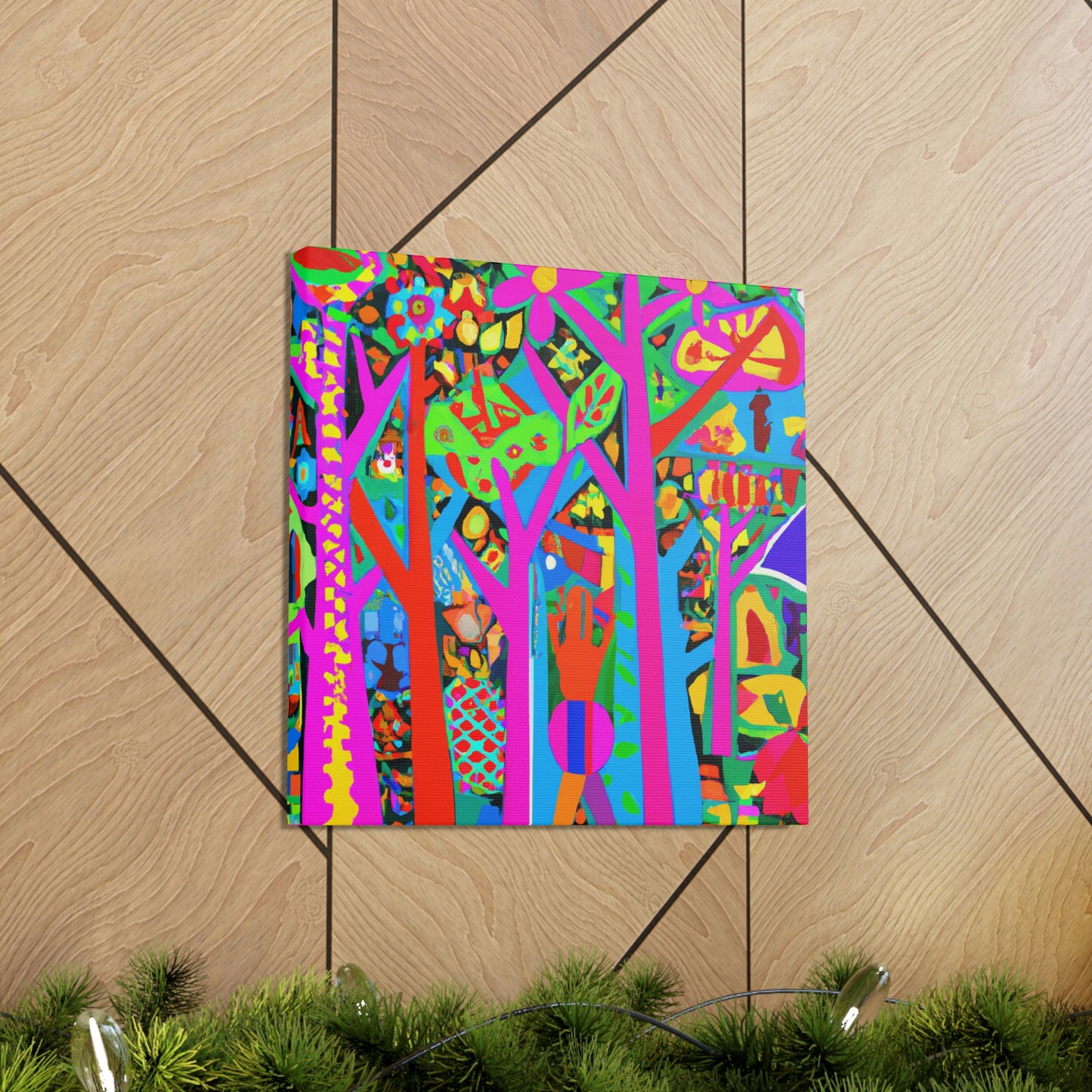 "Redwood in Pop Art" - Canvas