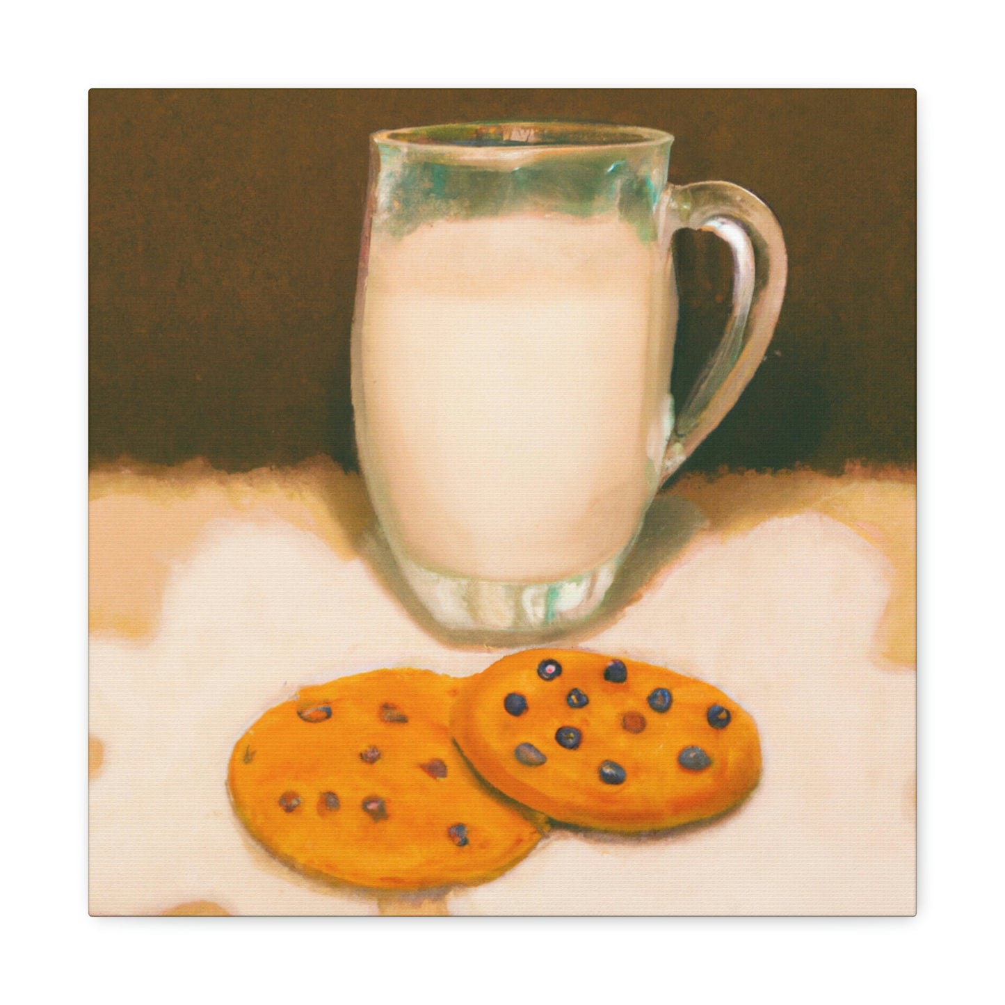 "Milk and Cookie Dream" - Canvas