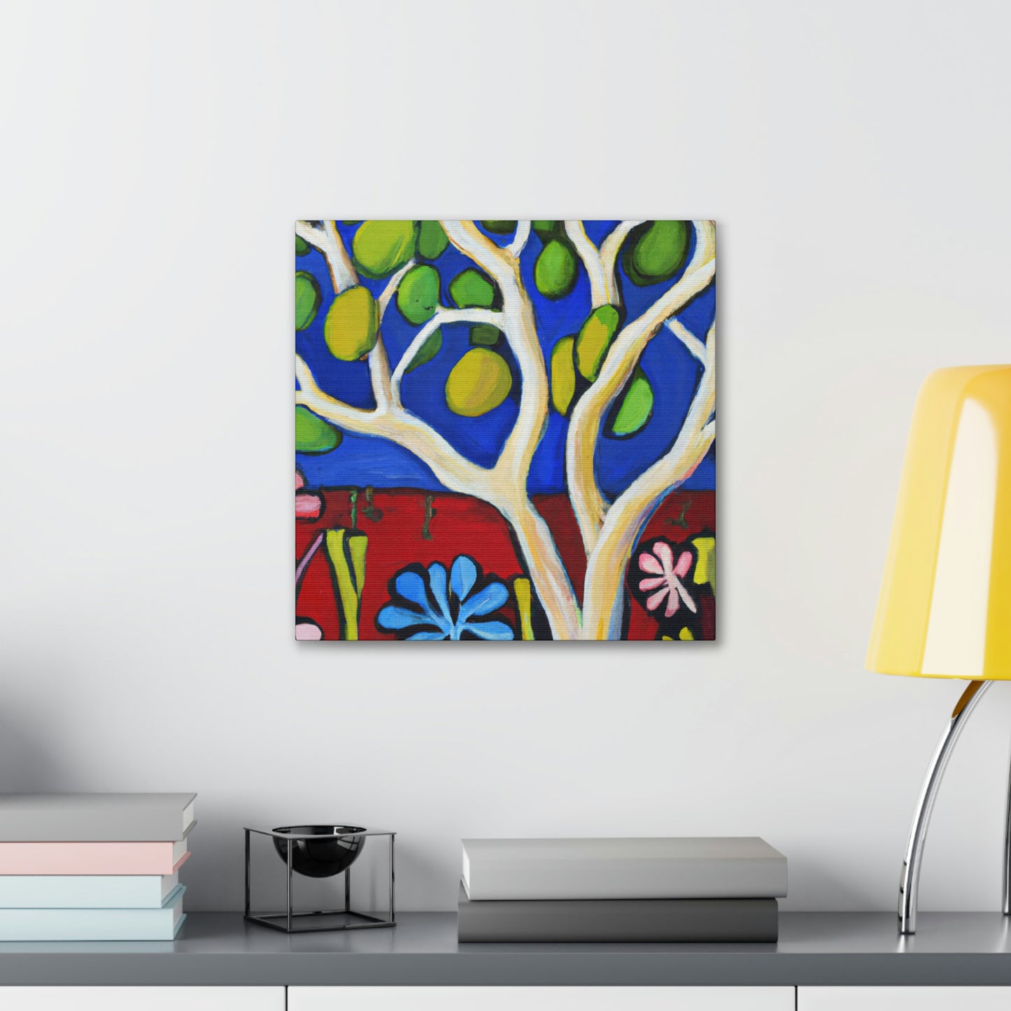 Dogwood in Bloom. - Canvas