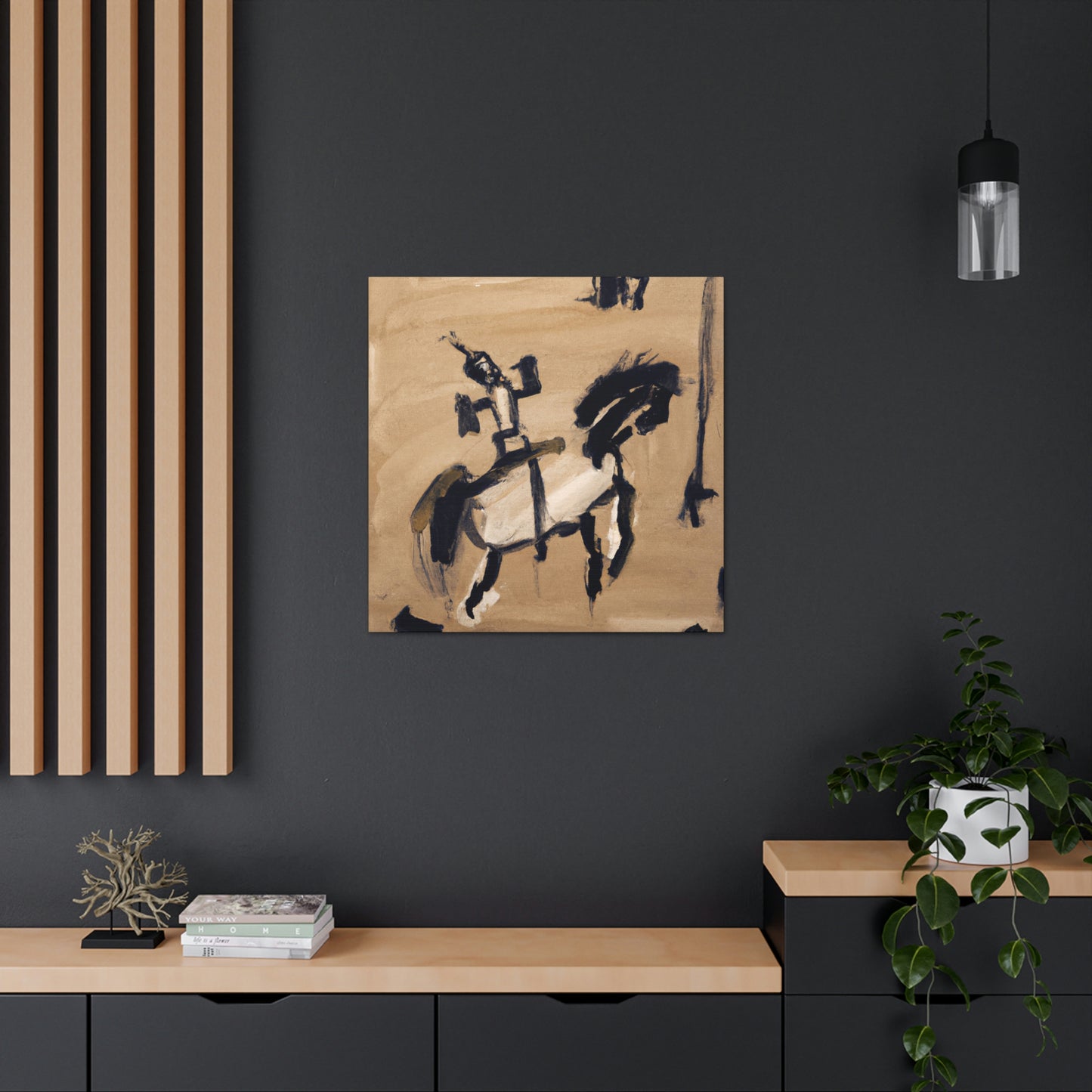 Brave Cavalry Charge - Canvas