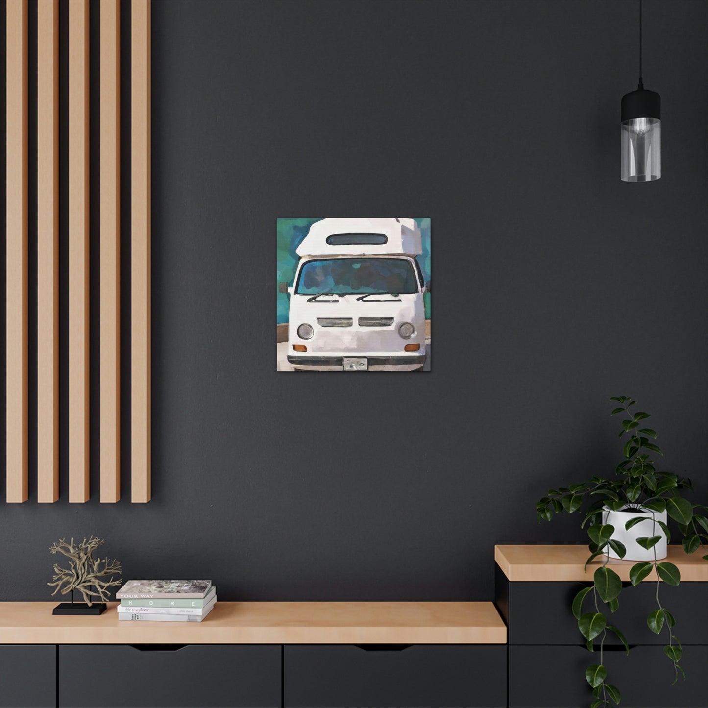 Camper Van Simplicity - Canvas