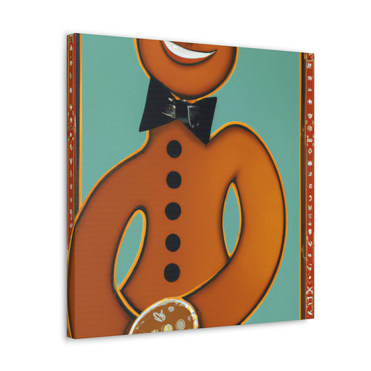 Candy-Coated Gingerbread - Canvas