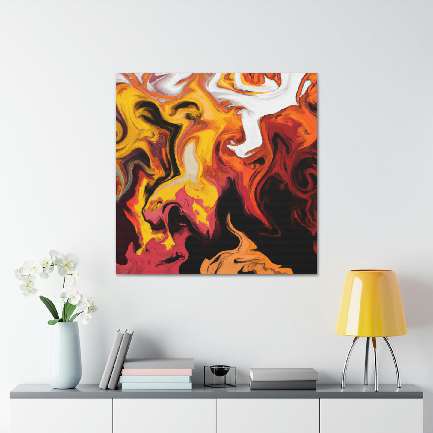 Radiating Joyous Reflection - Canvas