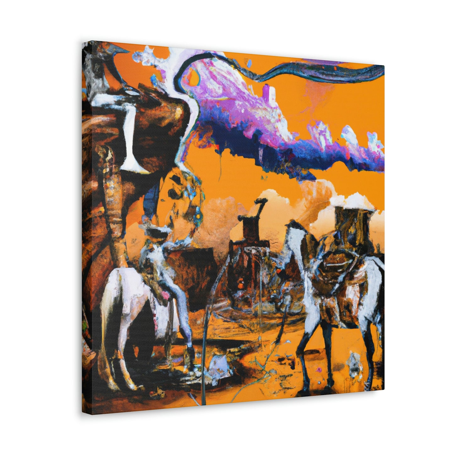 "Western Landscape Vistas" - Canvas