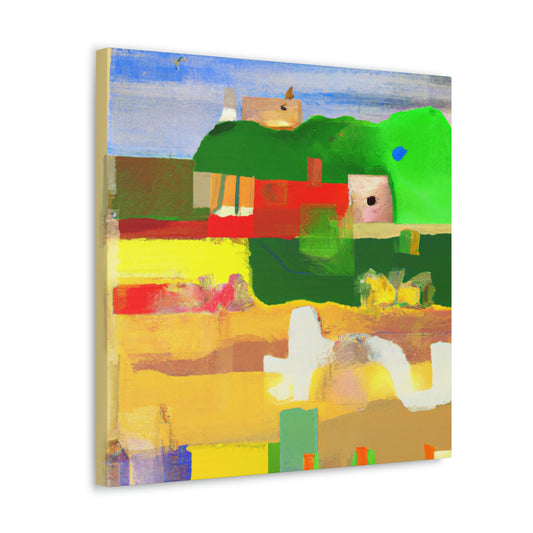 "Countryside in Moonlight" - Canvas